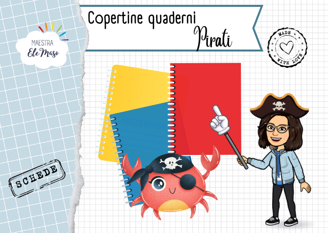 Copertine quaderni - Pirati