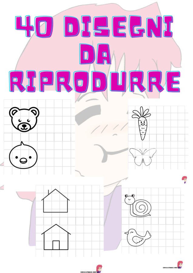 40 IMMAGINI DA DISEGNARE