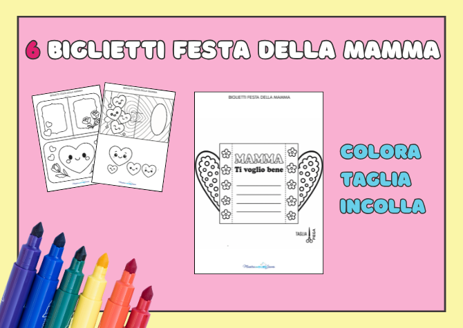 6 biglietti Festa della Mamma