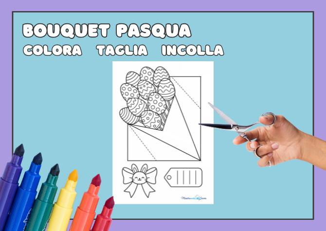 Biglietto Bouquet di Pasqua