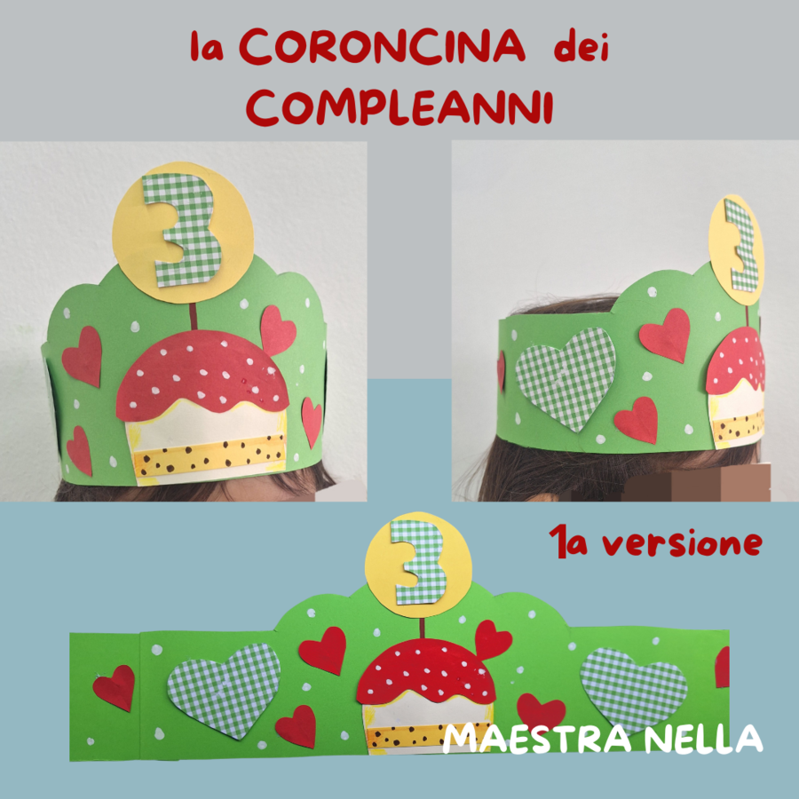 coroncina di compleanno