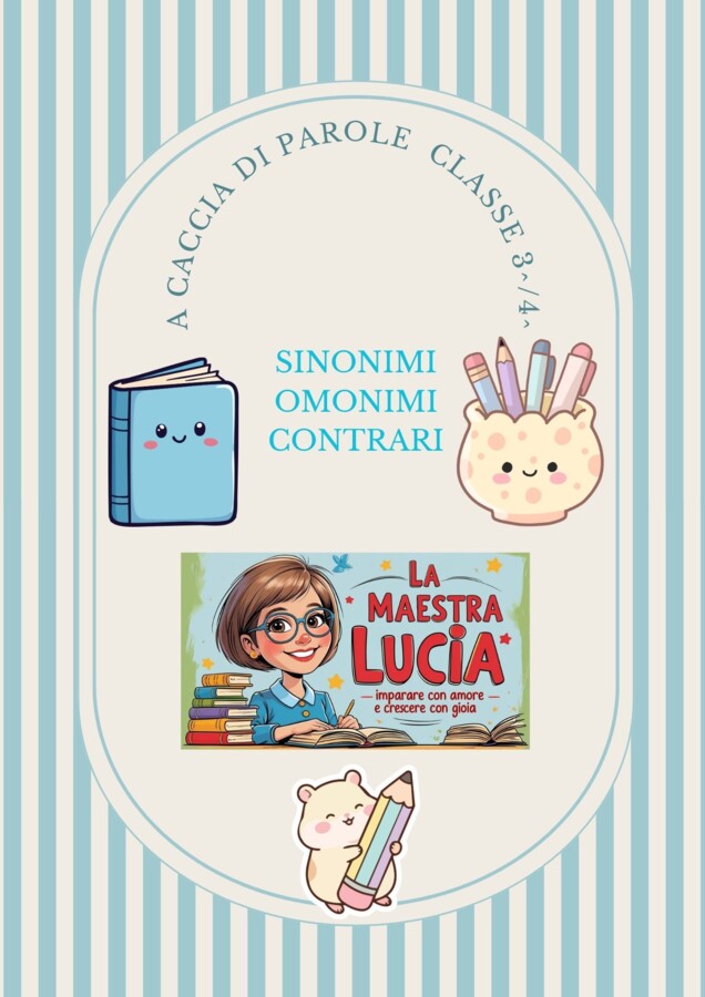 OMONIMI-SINONIMI-CONTRARI