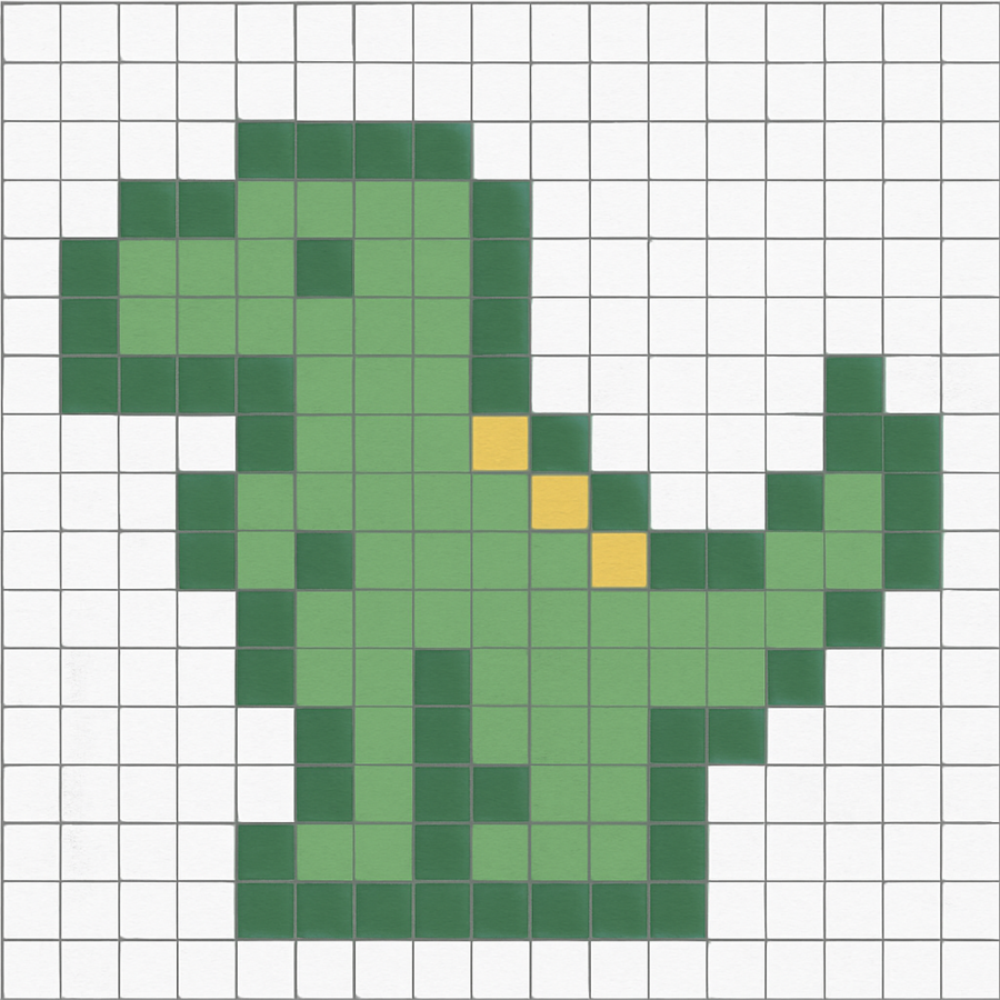 Pixel di corrispondenza tra stampato e corsivo