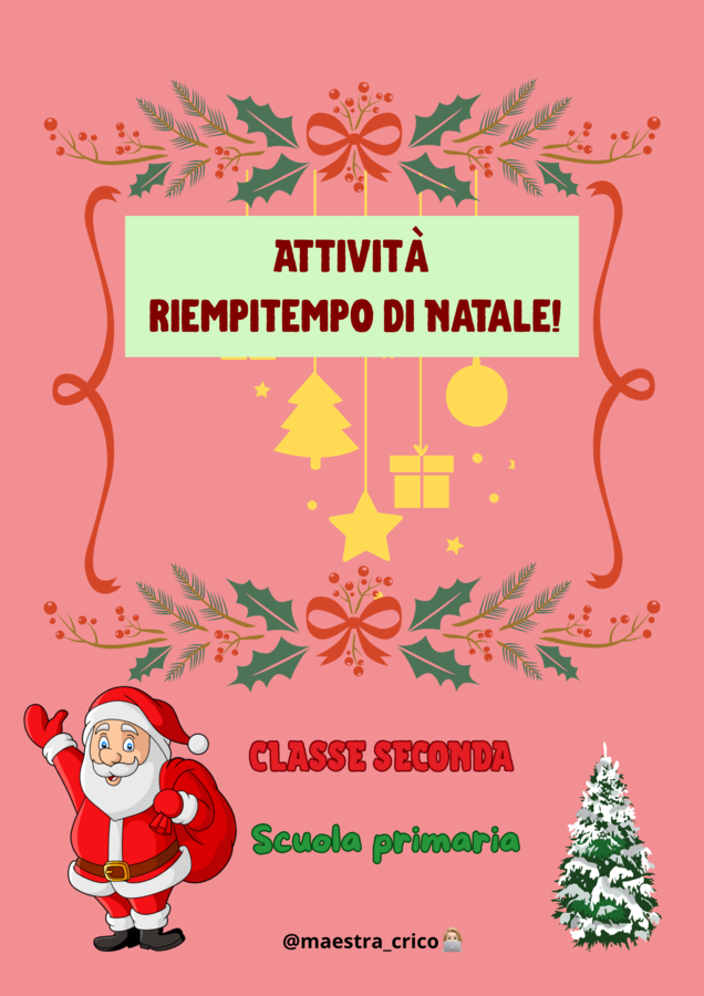 Attività riempitempo natalizie