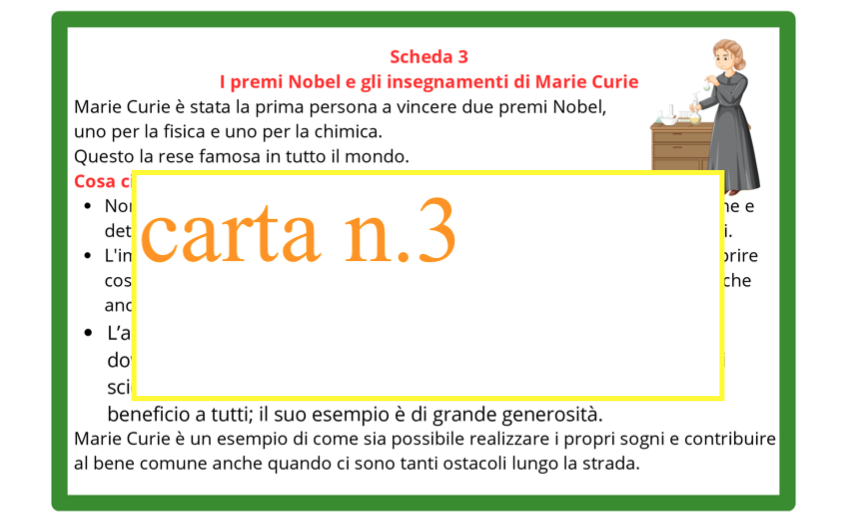 Marie Curie e la luce invisibile; dalle carte all'esperimento-classi III/V-giornata delle donne e delle ragazze nelle scienze