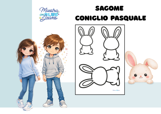 Sagome coniglio pasquale