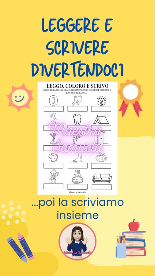 🎨 Leggere e scrivere giocando! 📚