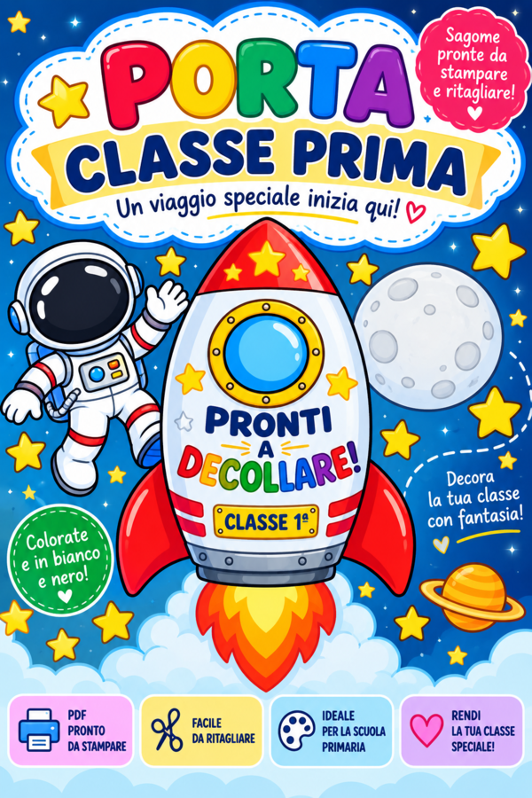 🚀 Pronti a Decollare! – Porta Classe Prima