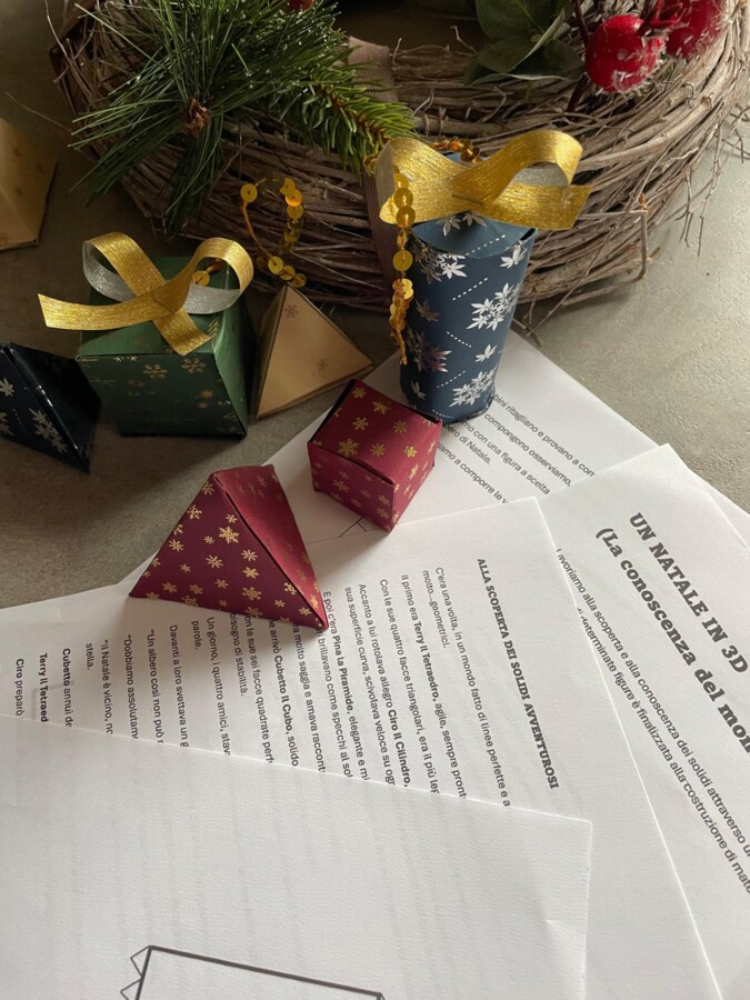 NATALE IN 3D ( FIGURE GEOMETRICHE)