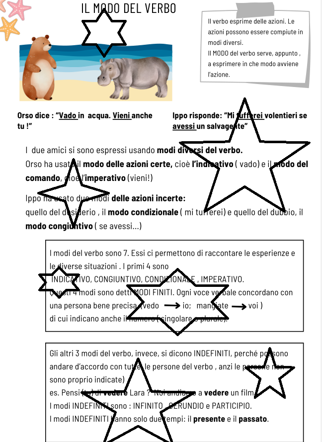 Il modo congiuntivo