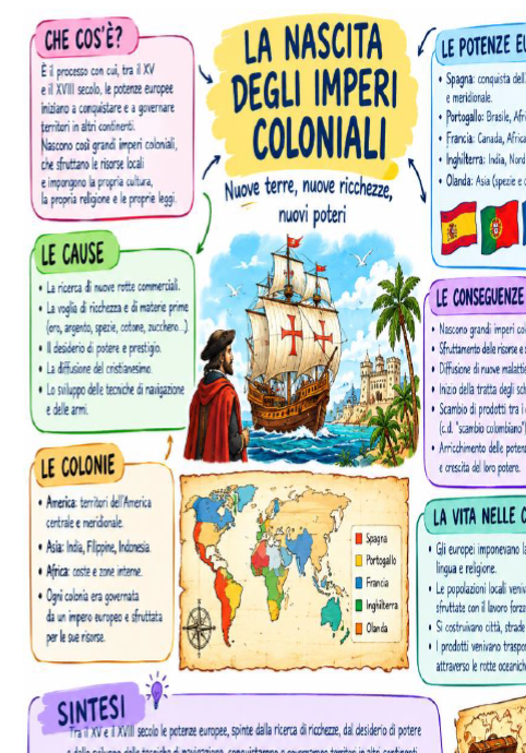 Maxi Raccolta di Storia: Dall'Umanesimo all'Unità d'Italia – Poster e Mappe Visive per la Scuola