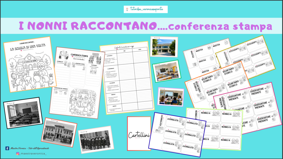 I NONNI RACCONTANO...LA SCUOLA DI UNA VOLTA!