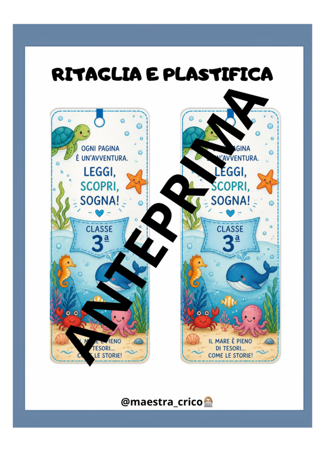 KIT ACCOGLIENZA CLASSE TERZA