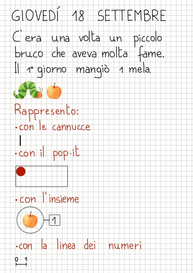 Quaderno matematica classe 2 da settembre a dicembre
