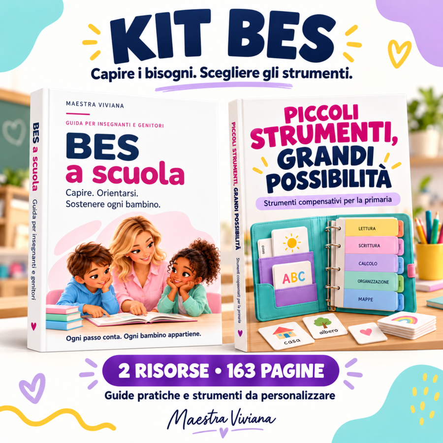 Kit BES scuola primaria: guida pratica e strumenti compensativi |