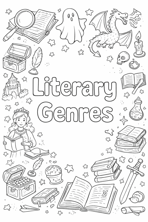 Literary genres. Versione Inglese
