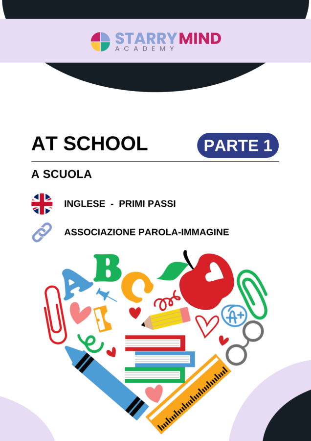 Cosa trovo a Scuola? PARTE 1 - At School / Inglese Beginner
