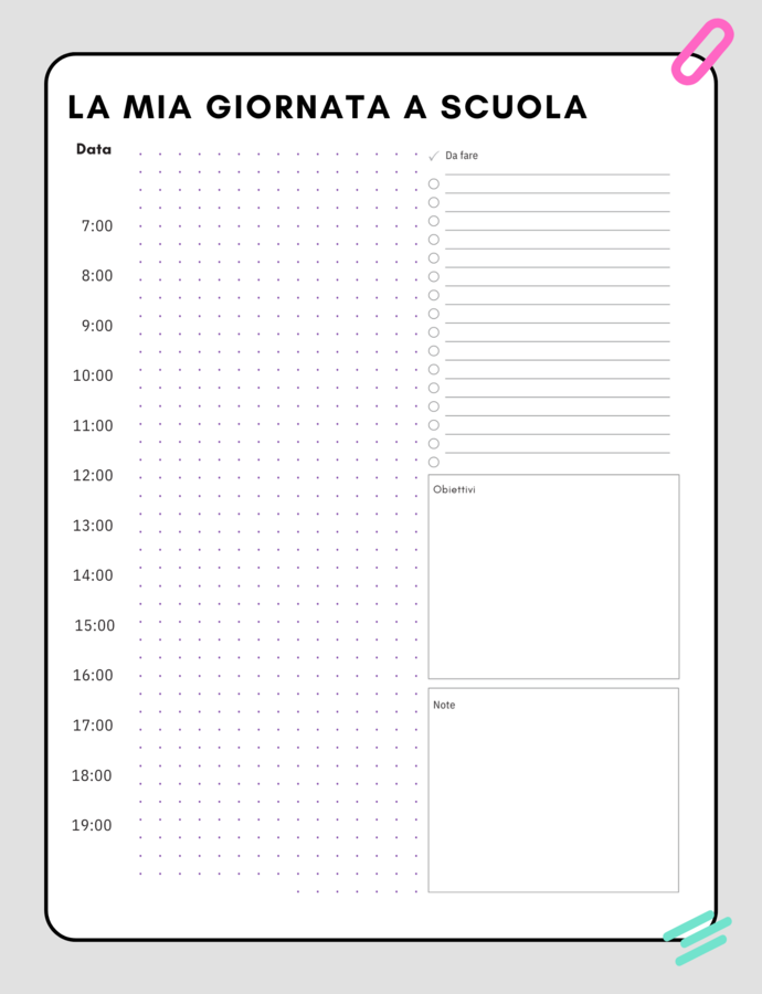 Il notebook di Maestrainbluejeans: Quaderno scolastico giornaliero - Notebook didattico per insegnanti