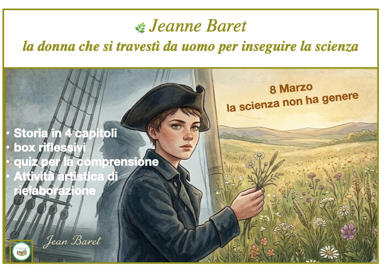 Jeanne Baret: la donna che si travestì da uomo per inseguire la scienza-8 marzo