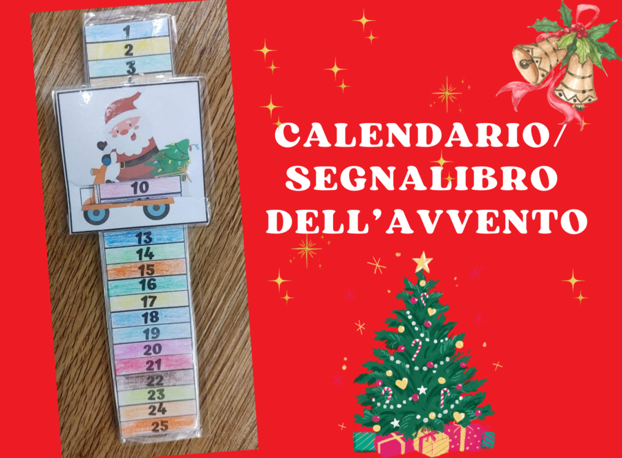 CALENDARIO- SEGNALIBRO DELL' AVVENTO
