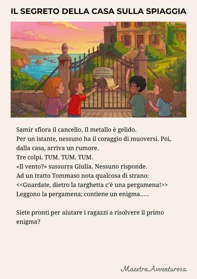 Escape Room Matematica/ Accoglienza e ripasso Classe 4ª