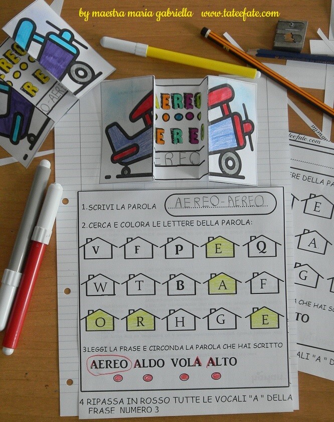 Vocale A di AEREO