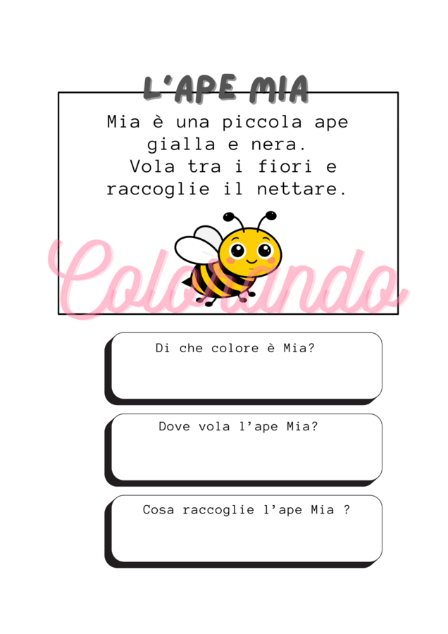 Lettura e Comprensione del Testo: 30 Schede Divertenti per la Scuola Primaria (Classe 1ª e 2ª)