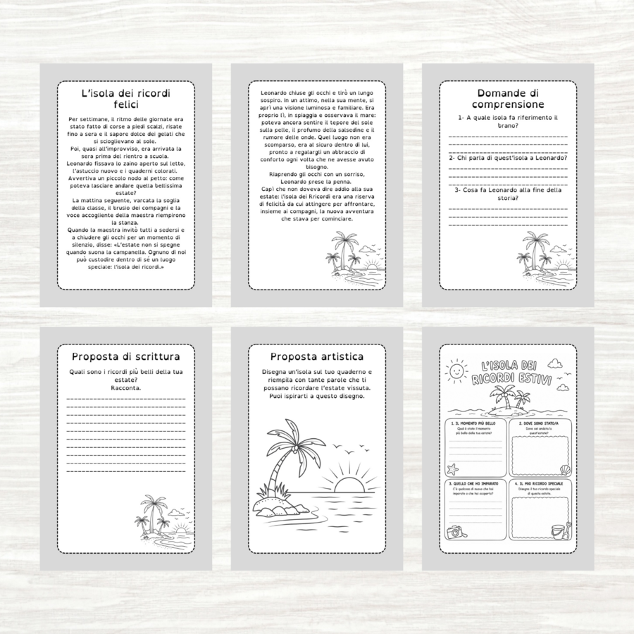 Lettura e comprensione per il Back To School