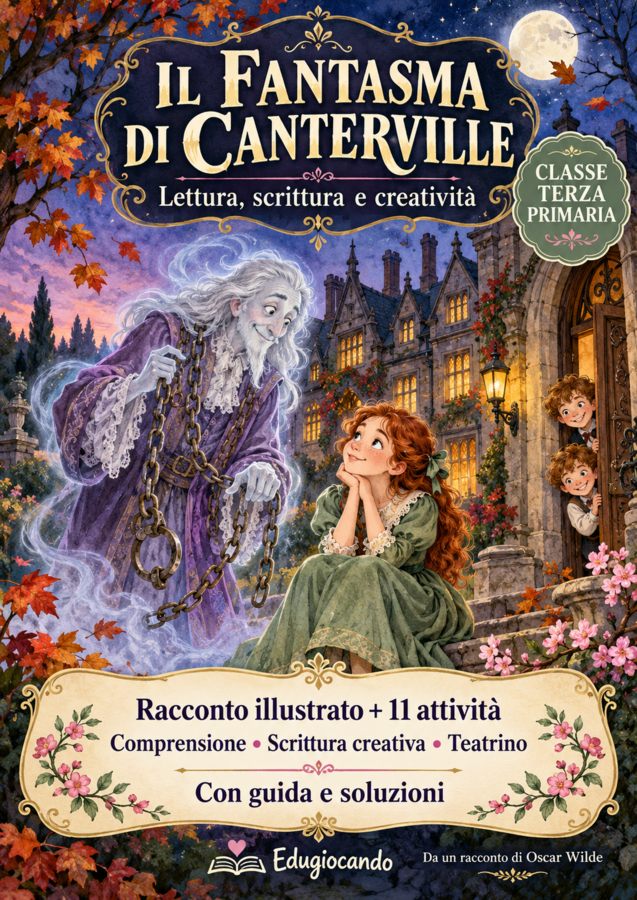 Il fantasma di Canterville – Comprensione del testo e scrittura creativa | seconda- terza  primaria
