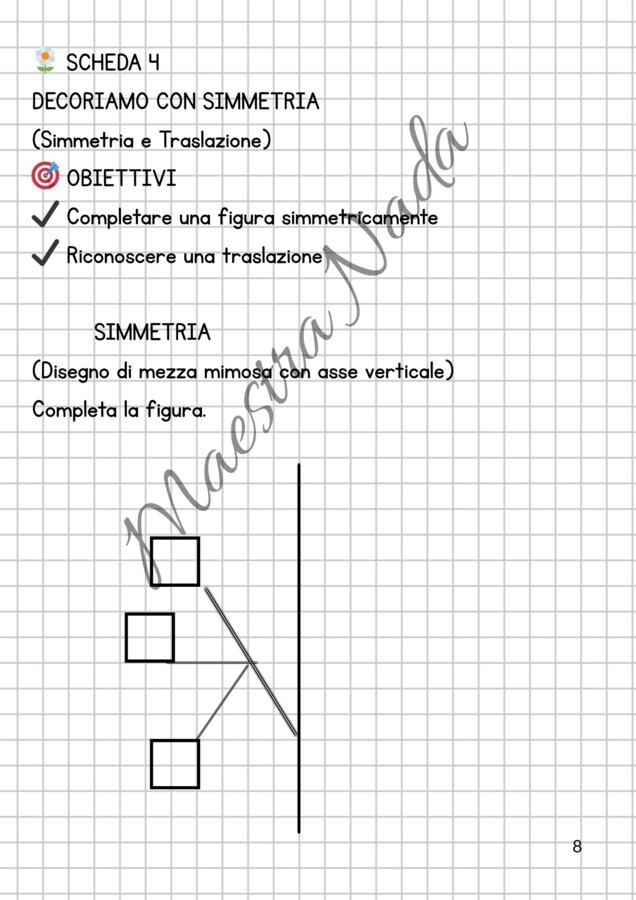 Giornata internazionale della donna attività matematica classe seconda scuola primaria