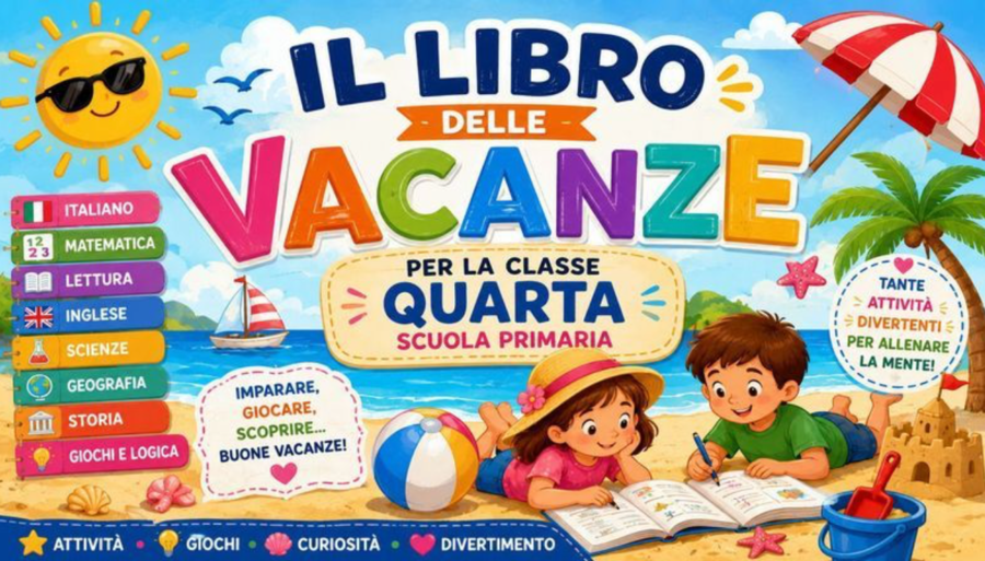 Libro Vacanze Classe Quarta Primaria