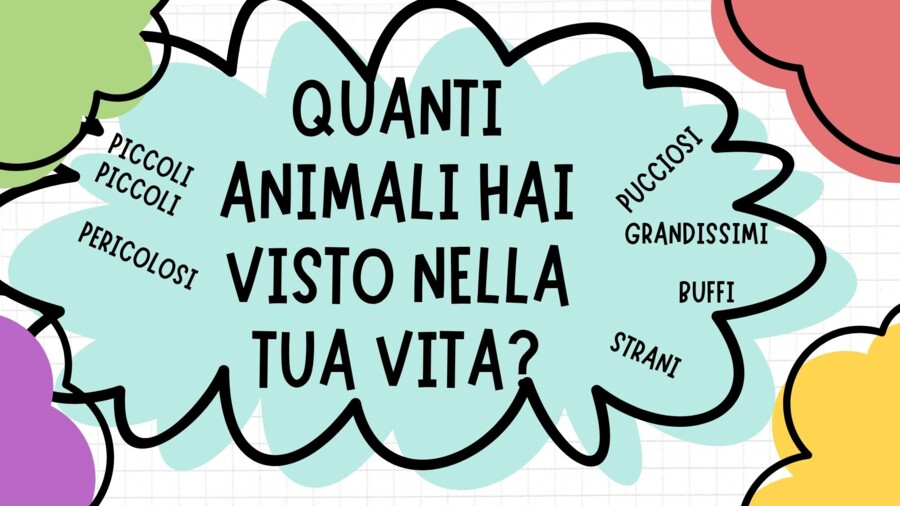 GLI ANIMALI CL. 2 - 3