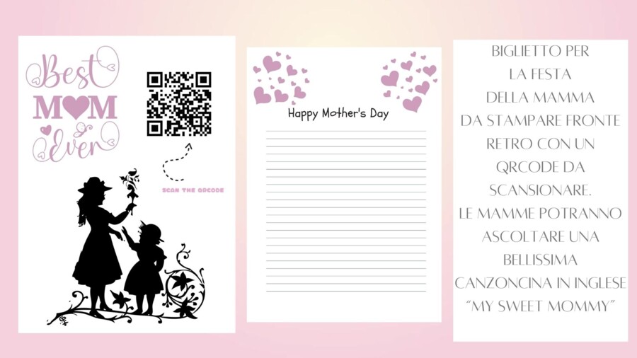 Biglietto per la festa della mamma