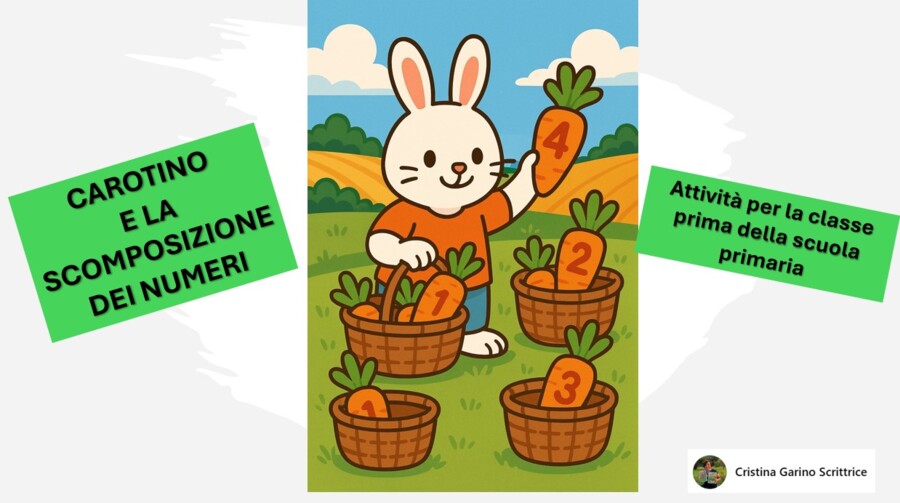"CAROTINO E LA SCOMPOSIZIONE DEI NUMERI" -CLASSE PRIMA