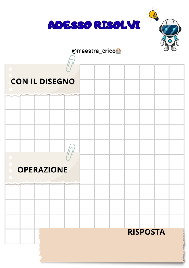 PROBLEMI CREATI  INSIEME A ROBO-MAT