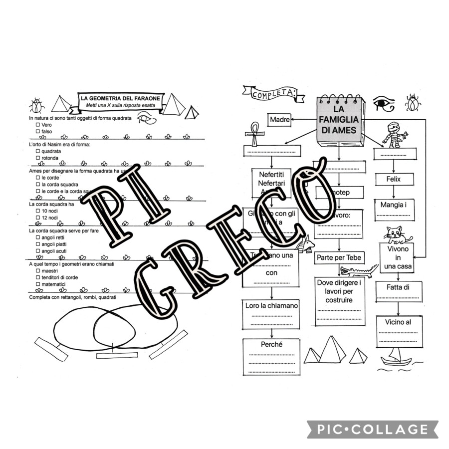 Pi greco - La Geometria del faraone di Anna Cerasoli