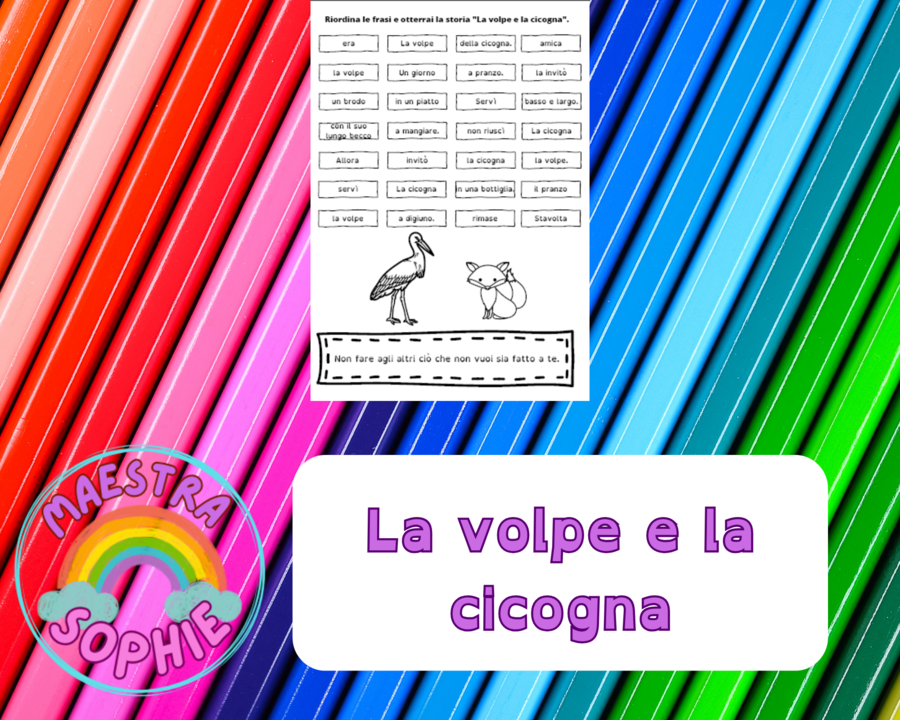 La volpe e la cicogna