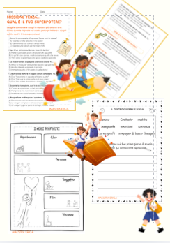 Kit Accoglienza e Rientro a Scuola – Classe 3ª | Attività Inclusive, Quiz, Giochi e Riempitempo