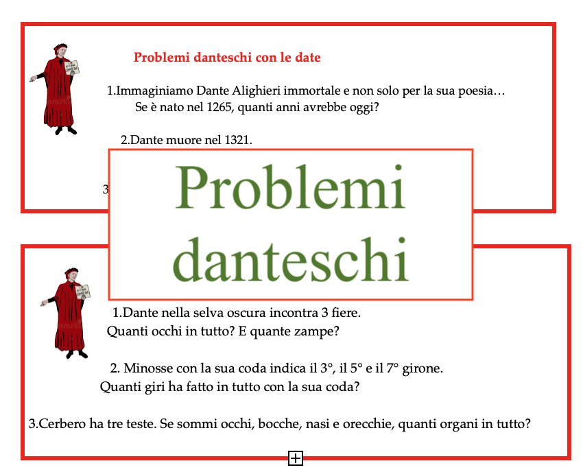 Problemi danteschi