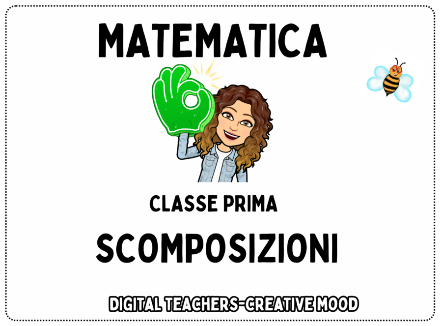SCOMPOSIZIONI IN CLASSE PRIMA