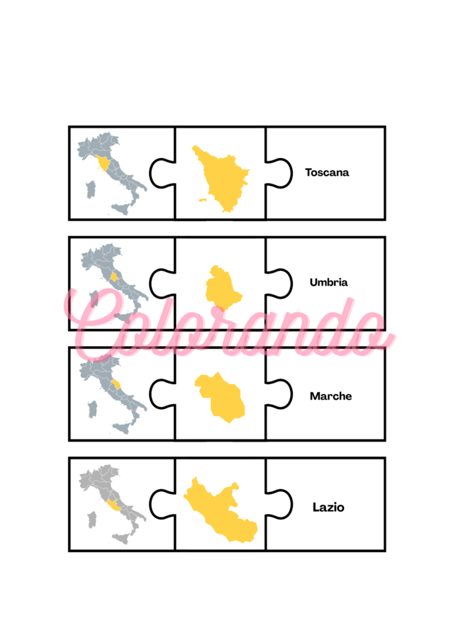 Scopriamo l'Italia e le sue Regioni – Kit Didattico di Geografia per la Scuola Primaria