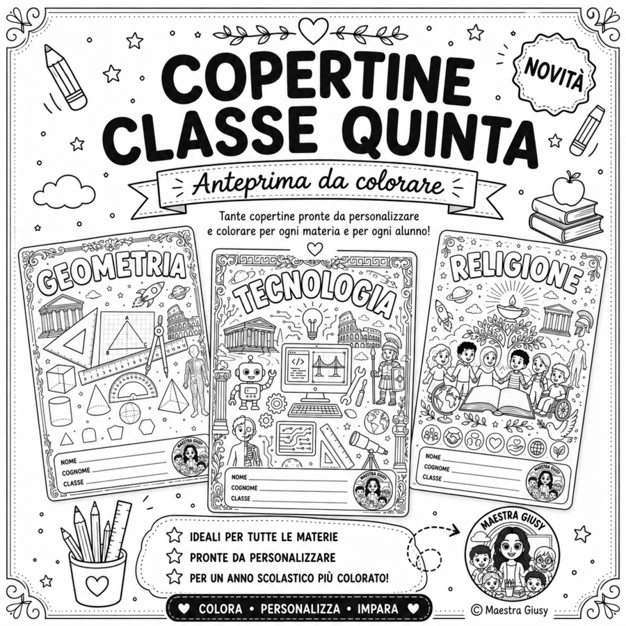 Copertine Classe Quinta