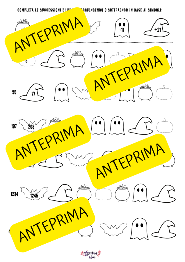 Calcoli veloci di Halloween