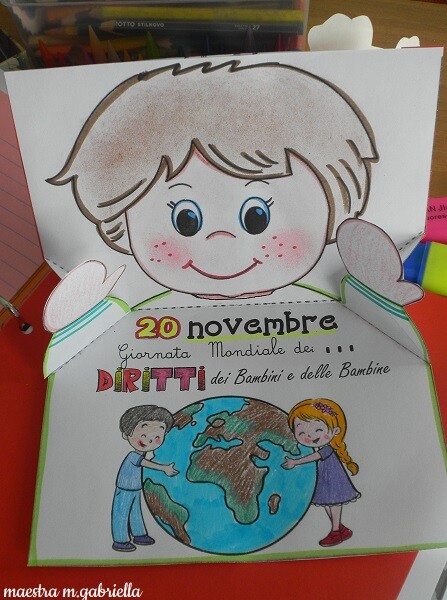 I DIRITTI:pop up bambino