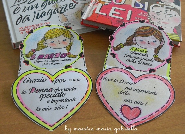 Festa della Donna : cuoricino pop up