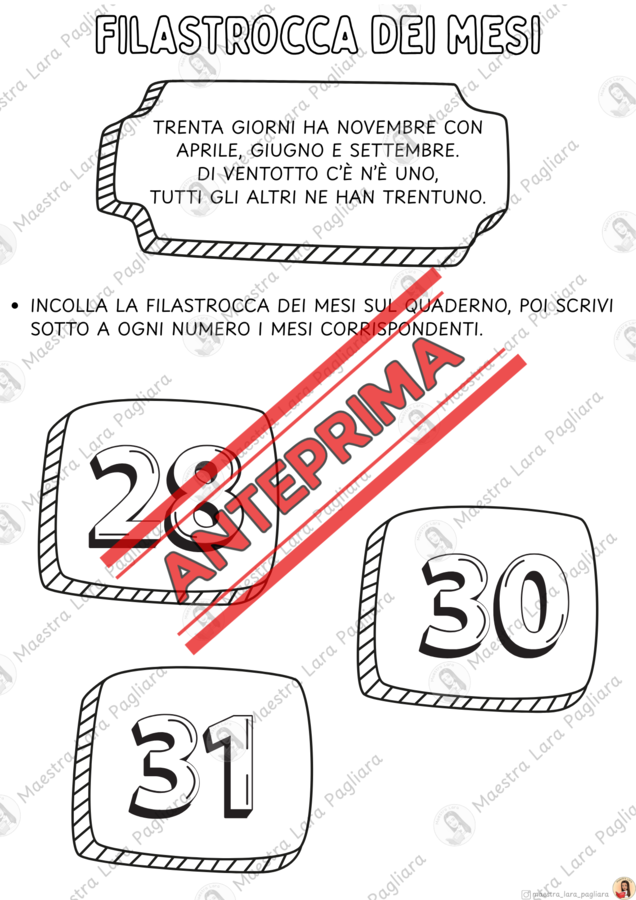I mesi - percorso completo