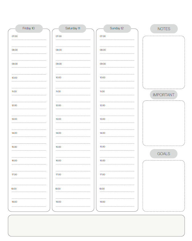 Agenda 16 mesi 2025/2026 BE YOURSELF