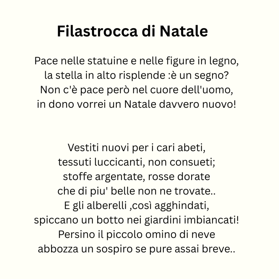Filastrocca di Natale