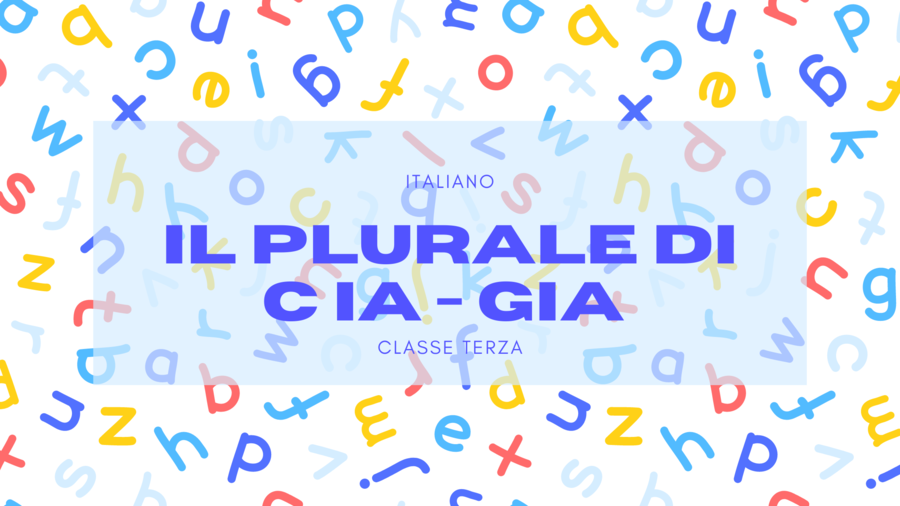 Il plurale di CIA e GIA