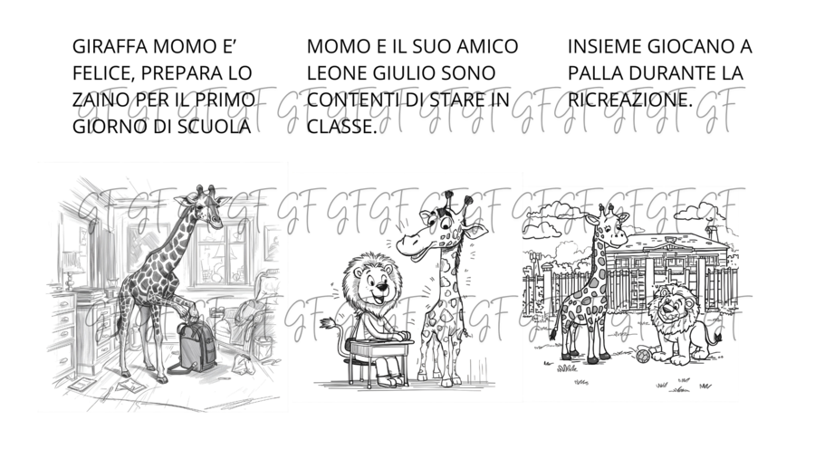 Storie in sequenze - frase base